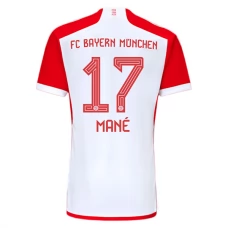 FC Bayern München Mané 17 Kotipelipaita 2023-24 Jalkapallo Pelipaidat Peliasut