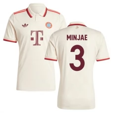 FC Bayern München Minjae 3 Kolmas Pelipaita 2024-25 Jalkapallo Pelipaidat Peliasut