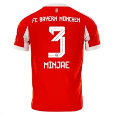 FC Bayern München Minjae 3 Kotipelipaita 2025-26 Jalkapallo Pelipaidat Peliasut