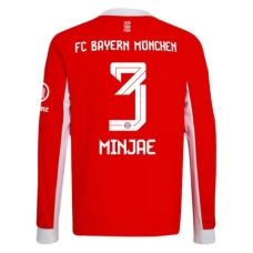 FC Bayern München Minjae 3 Kotipelipaita 2025-26 Jalkapallo Pelipaidat Peliasut(L/S)