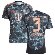 FC Bayern München Minjae 3 Vieraspelipaita 2024-25 Jalkapallo Pelipaidat Peliasut