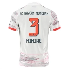 FC Bayern München Minjae 3 Vieraspelipaita 2025-26 Jalkapallo Pelipaidat Peliasut