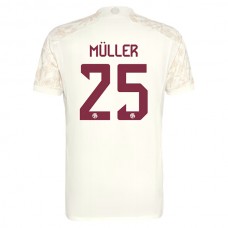 FC Bayern München Müller 25 Kolmas Pelipaita 2023-24 Jalkapallo Pelipaidat Peliasut