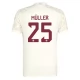 FC Bayern München Müller 25 Kolmas Pelipaita 2023-24 Jalkapallo Pelipaidat Peliasut