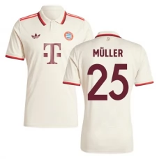 FC Bayern München Müller 25 Kolmas Pelipaita 2024-25 Jalkapallo Pelipaidat Peliasut