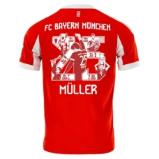 FC Bayern München Müller 25 Kotipelipaita Special Edition 2025-26 Jalkapallo Pelipaidat Peliasut