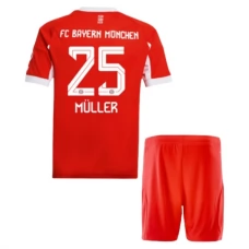 FC Bayern München Müller 25 Lasten Kotipelipaita 2025-26 Jalkapallo Pelipaidat Peliasut
