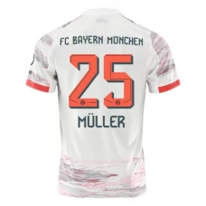 FC Bayern München Müller 25 Vieraspelipaita 2025-26 Jalkapallo Pelipaidat Peliasut