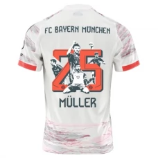 FC Bayern München Müller 25 Vieraspelipaita Special Edition 2025-26 Jalkapallo Pelipaidat Peliasut