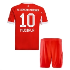 FC Bayern München Musiala 10 Lasten Kotipelipaita 2025-26 Jalkapallo Pelipaidat Peliasut