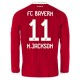 FC Bayern München N.Jackson 11 Kotipaita 2026-27 Pelipaita Long Sleeve