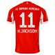 FC Bayern München N.Jackson 11 Kotipelipaita 2025-26 Jalkapallo Pelipaidat Peliasut