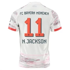 FC Bayern München N.Jackson 11 Vieraspelipaita 2025-26 Jalkapallo Pelipaidat Peliasut