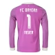 FC Bayern München Neuer 1 Maalivahdin Kolmospaita 2026-27 Pelipaita Long Sleeve