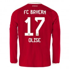 FC Bayern München Olise 17 Kotipaita 2026-27 Pelipaita Long Sleeve