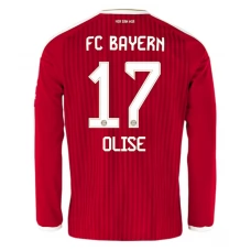 FC Bayern München Olise 17 Kotipaita 2026-27 Pelipaita Long Sleeve