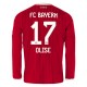 FC Bayern München Olise 17 Kotipaita 2026-27 Pelipaita Long Sleeve