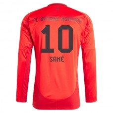 FC Bayern München Sané 10 Kotipelipaita 2024-25 Jalkapallo Pelipaidat Peliasut(L/S)