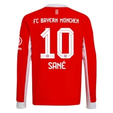 FC Bayern München Sané 10 Kotipelipaita 2025-26 Jalkapallo Pelipaidat Peliasut(L/S)