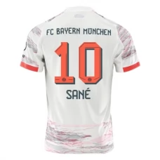 FC Bayern München Sané 10 Vieraspelipaita 2025-26 Jalkapallo Pelipaidat Peliasut