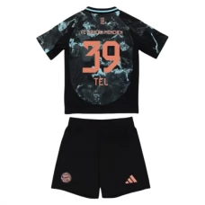 FC Bayern München Tel 39 Lasten Vieraspelipaita 2024-25 Jalkapallo Pelipaidat Peliasut