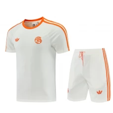FC Bayern München Tracksuit(Paita+Shorts) 2026-27 Beige