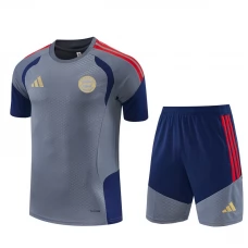 FC Bayern München Tracksuit(Paita+Shorts) 2026-27 Harmaa