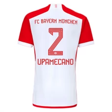 FC Bayern München Upamecano 2 Kotipelipaita 2023-24 Jalkapallo Pelipaidat Peliasut