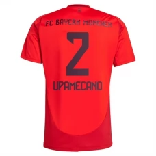 FC Bayern München Upamecano 2 Kotipelipaita 2024-25 Jalkapallo Pelipaidat Peliasut