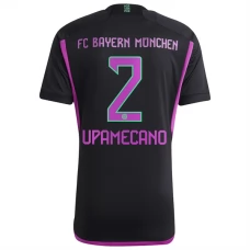 FC Bayern München Upamecano 2 Vieraspelipaita 2023-24 Jalkapallo Pelipaidat Peliasut