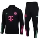 FC Bayern München Verryttelypuku 2023-24 - 1-4 Zip Musta