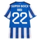 FC Porto Varela 22 Kotipelipaita 2024-25 Jalkapallo Pelipaidat Peliasut
