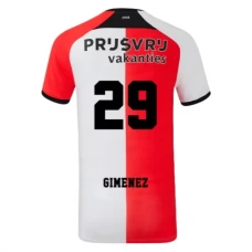 Feyenoord Gimenez 29 Kotipelipaita 2024-25 Jalkapallo Pelipaidat Peliasut