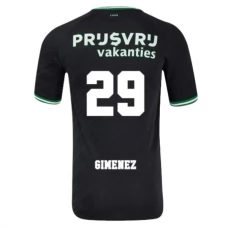 Feyenoord Gimenez 29 Vieraspelipaita 2024-25 Jalkapallo Pelipaidat Peliasut