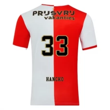 Feyenoord Hancko 33 Kotipelipaita 2025-26 Jalkapallo Pelipaidat Peliasut