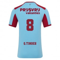 Feyenoord Q.Timber 8 Kolmas Pelipaita 2025-26 Jalkapallo Pelipaidat Peliasut