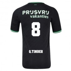 Feyenoord Q.Timber 8 Vieraspelipaita 2024-25 Jalkapallo Pelipaidat Peliasut