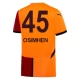 Galatasaray SK Osimhen 45 Kotipelipaita 2024-25 Jalkapallo Pelipaidat Peliasut