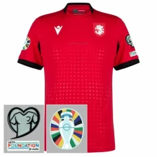 Georgia Kolmas Pelipaita EM 2024 Jalkapallo Pelipaidat Peliasut Patch