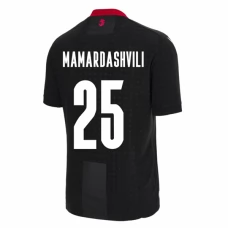 Georgia Mamardashvili 25 Vieraspelipaita EM 2024 Jalkapallo Pelipaidat Peliasut
