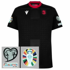 Georgia Vieraspelipaita EM 2024 Jalkapallo Pelipaidat Peliasut Patch