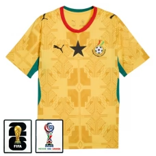 Ghana MM Vieraspaita 2026 Pelipaita Merkillä