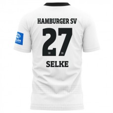 Hamburger SV Selke 27 Kotipelipaita 2024-25 Jalkapallo Pelipaidat Peliasut