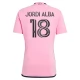 Inter Miami CF Jordi Alba 18 Kotipelipaita 2024-25 Jalkapallo Pelipaidat Peliasut