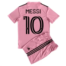 Inter Miami CF Messi 10 Lasten Kotipelipaita 2023-24 Jalkapallo Pelipaidat Peliasut