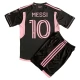 Inter Miami CF Messi 10 Lasten Vieraspelipaita 2023-24 Jalkapallo Pelipaidat Peliasut