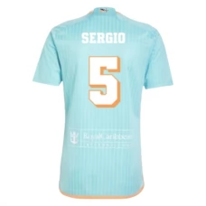Inter Miami CF Sergio 5 Kolmas Pelipaita 2024-25 Jalkapallo Pelipaidat Peliasut