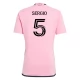 Inter Miami CF Sergio 5 Kotipelipaita 2024-25 Jalkapallo Pelipaidat Peliasut