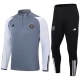 Inter Miami CF Verryttelypuku 2023-24 - 1-4 Zip Harmaa