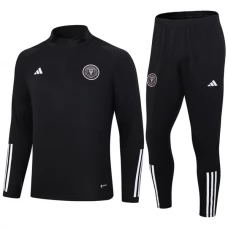 Inter Miami CF Verryttelypuku 2023-24 - 1-4 Zip Musta